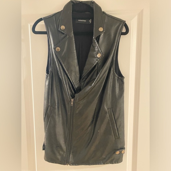 Mink Pink Leather vest - Picture 2 of 4